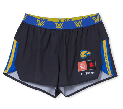 West Coast Eagles Cotton On AFLW Women's Running Shorts