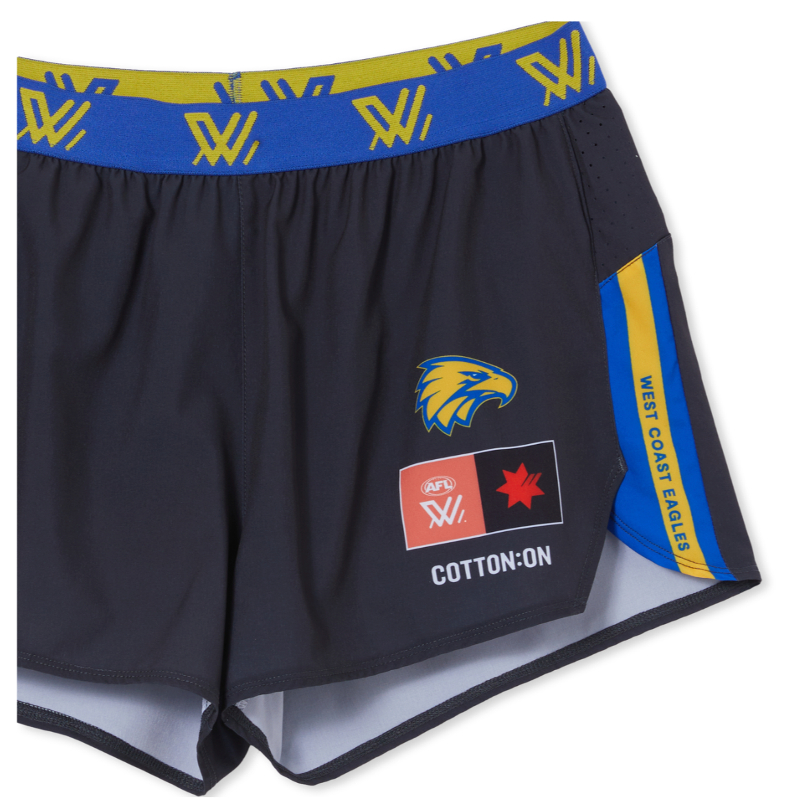 West Coast Eagles Cotton On AFLW Women's Running Shorts