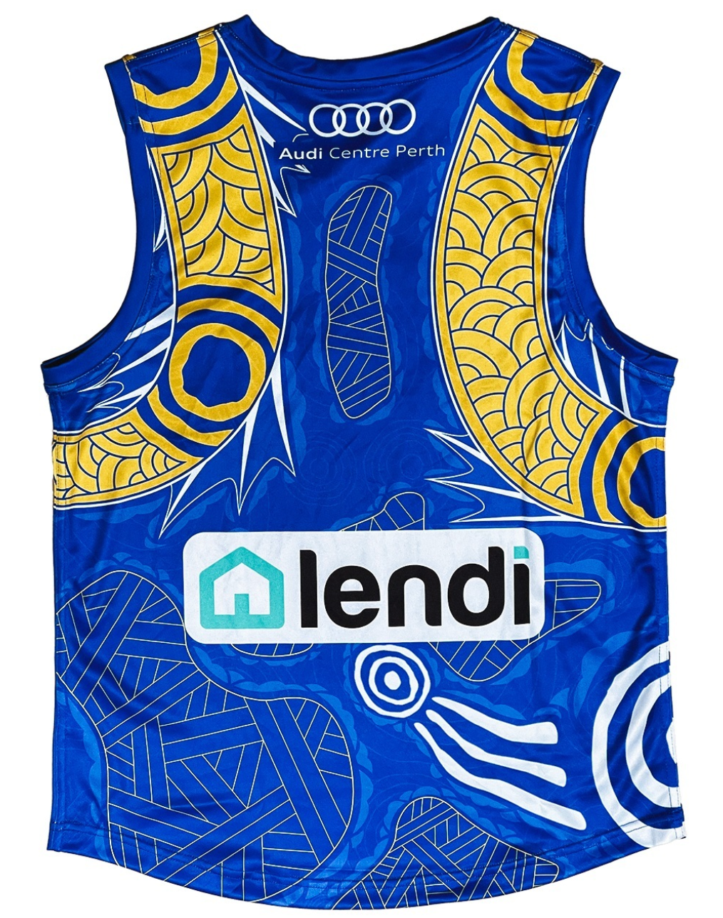 West Coast Eagles CASTORE AFL Mens Indigenous Dreamtime Guernsey