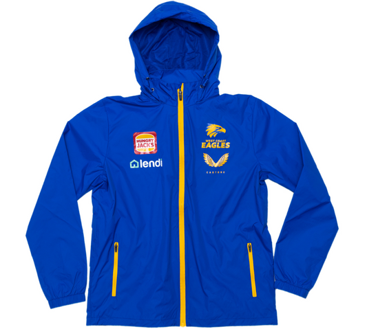 West Coast Eagles Castore Mens Rain Jacket