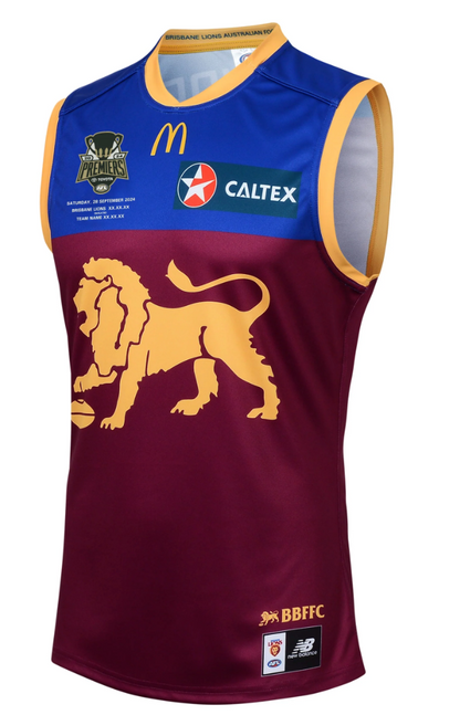 Brisbane Lions Mens Premiers Home Guernsey