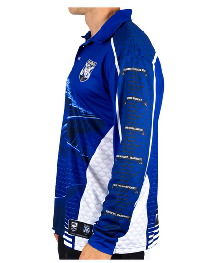 Canterbury Bankstown Bulldogs 2025 'Barracuda' Fishing Shirt