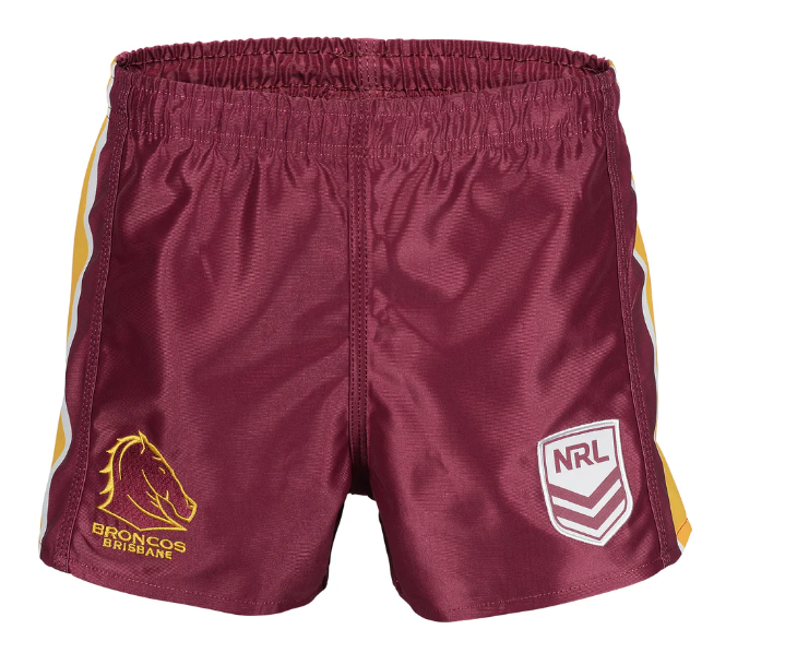 Brisbane Broncos Mens Supporter Shorts