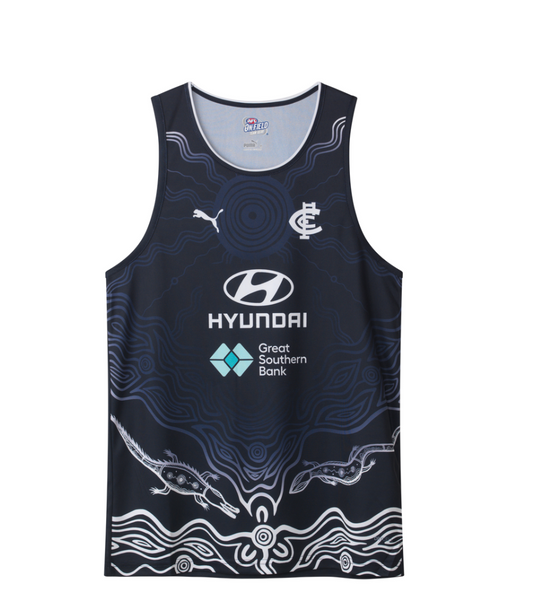 Carlton 2025 PUMA Mens Training Singlet