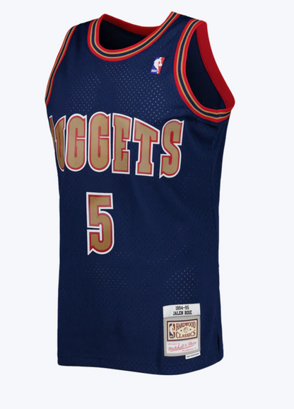 Jalen Rose Denver Nuggets Mitchell & Ness NBA 94 Swingman Jersey