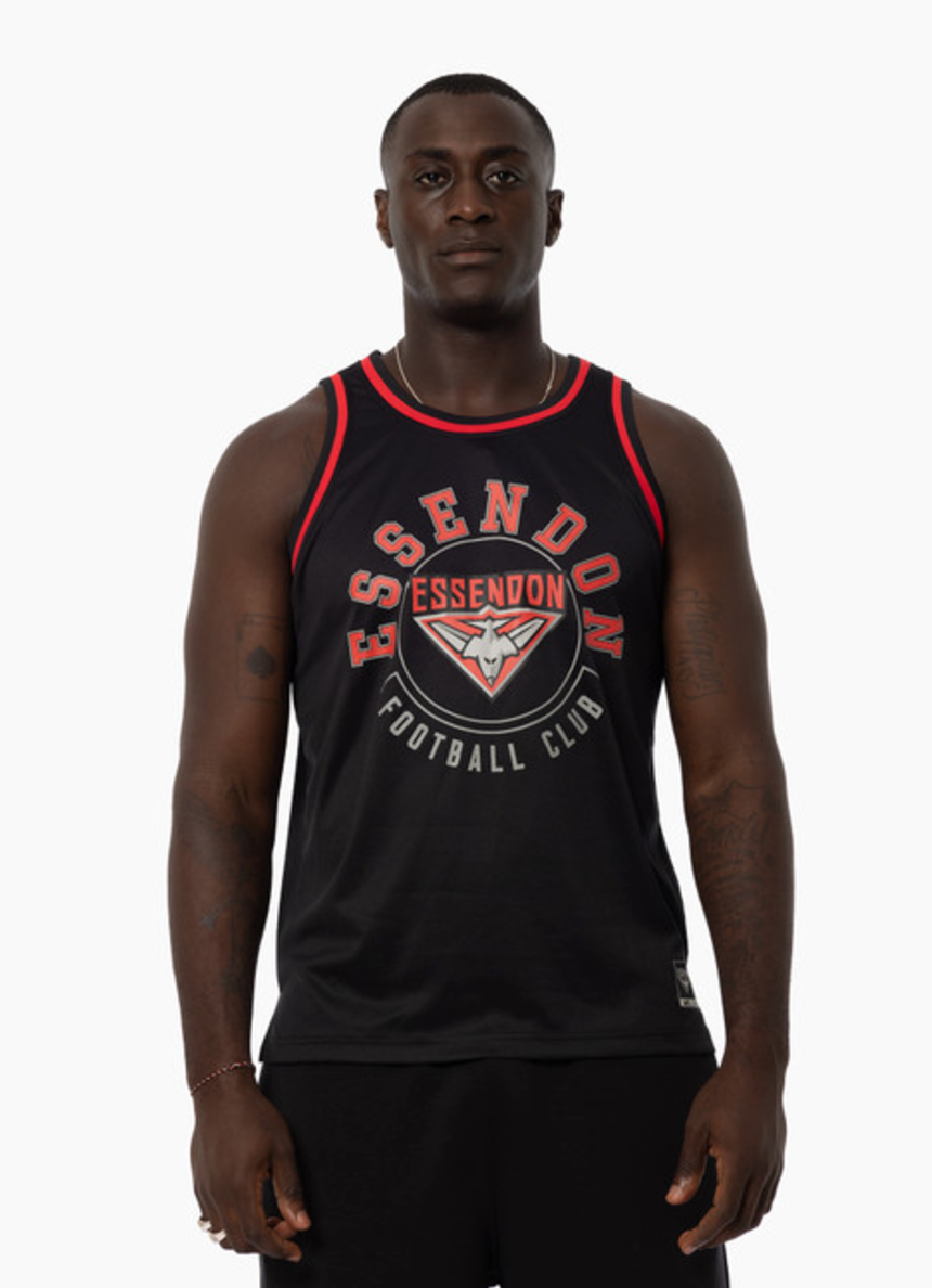 Essendon Bombers Youth Basketball Mesh Singlet