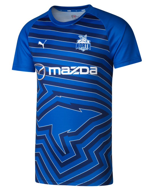 North Melbourne Kangaroos 2025 Training Tee  Adult