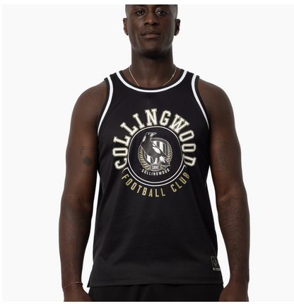 Collingwood Magpies Youths Basketball Singlet