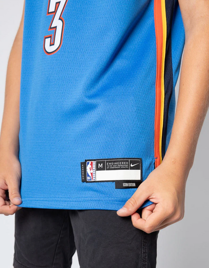 Josh Giddey Oklahoma Thunder NBA Youth Swingman Jersey