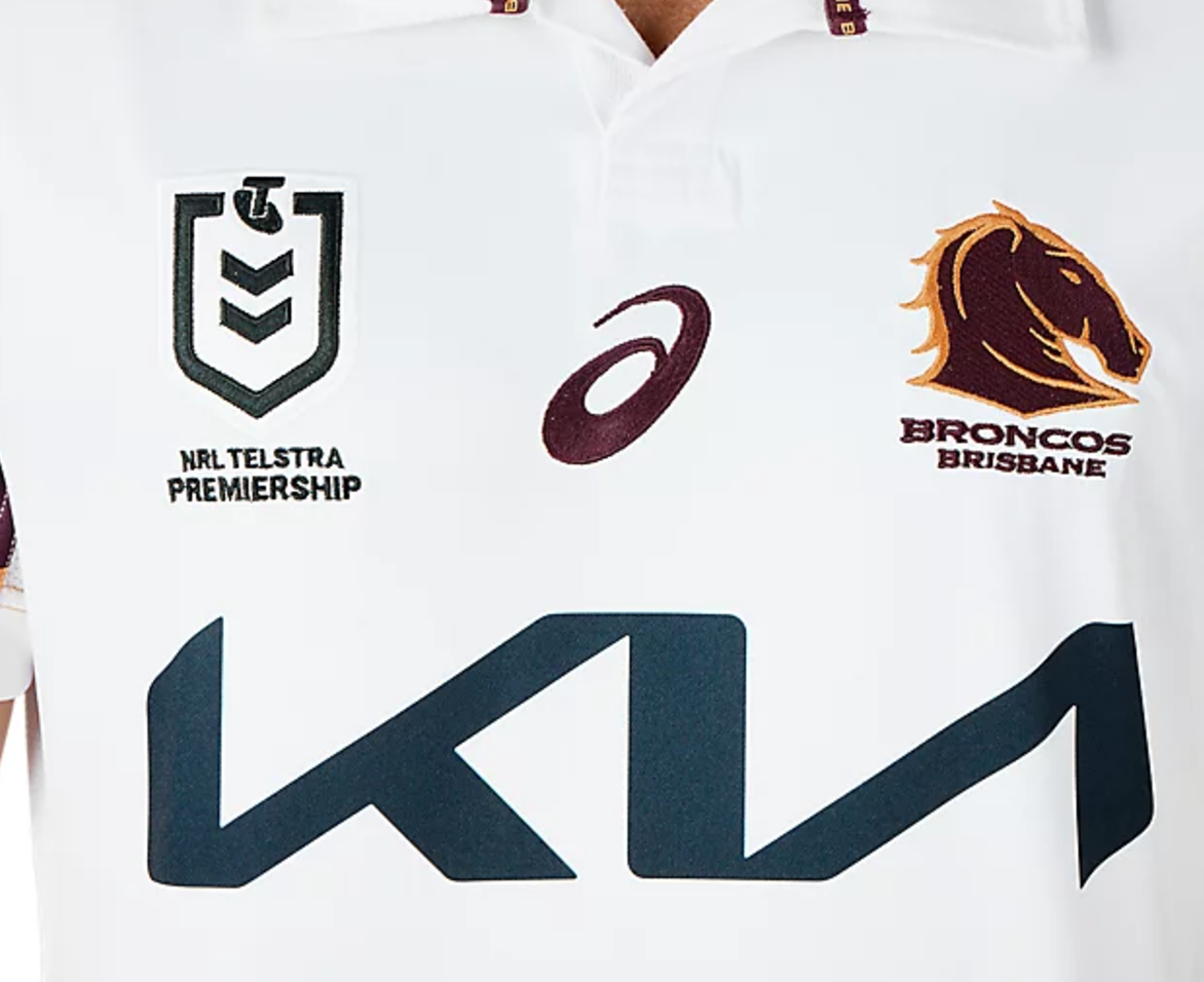 Brisbane Broncos Mens Away Jersey