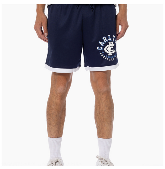 Carlton Blues Youth Basketball Mesh Shorts