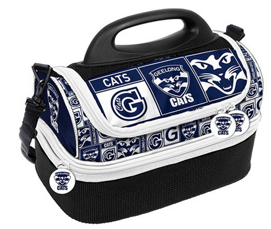 Geelong Cats Print Dome Cooler Bag