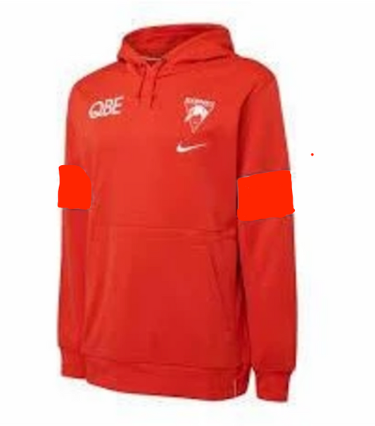 Sydney Swans Nike Mens Therma Hoodie Red