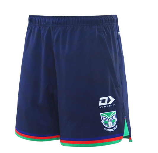 2025 New Zealand Warriors Mens Alternate Gym Shorts