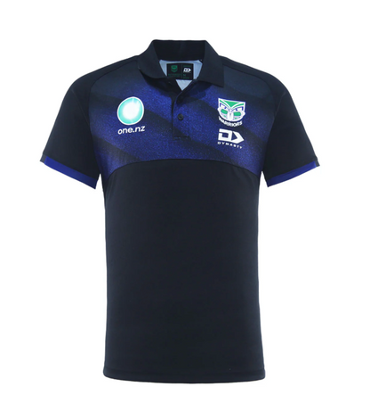 New Zealand Warriors 2025 Mens Media Polo