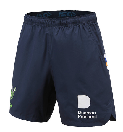 Canberra Raiders Mens ISC Training Shorts Navy