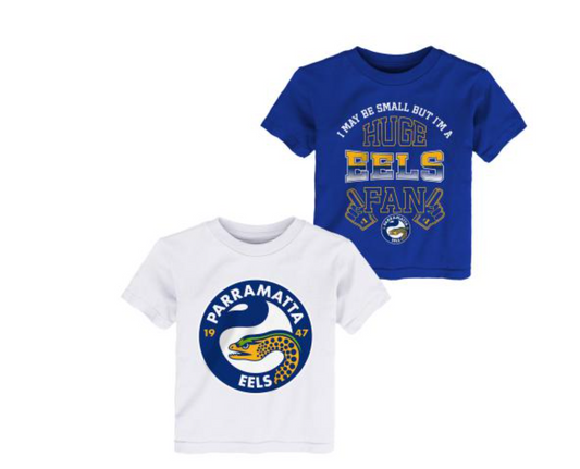 Parramatta Eels Toddler Graphic Pack Of Tees