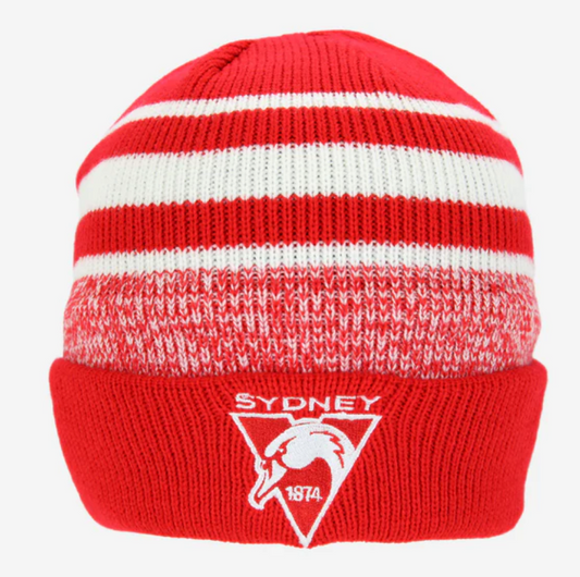 Sydney Swans Adults Cluster Beanie