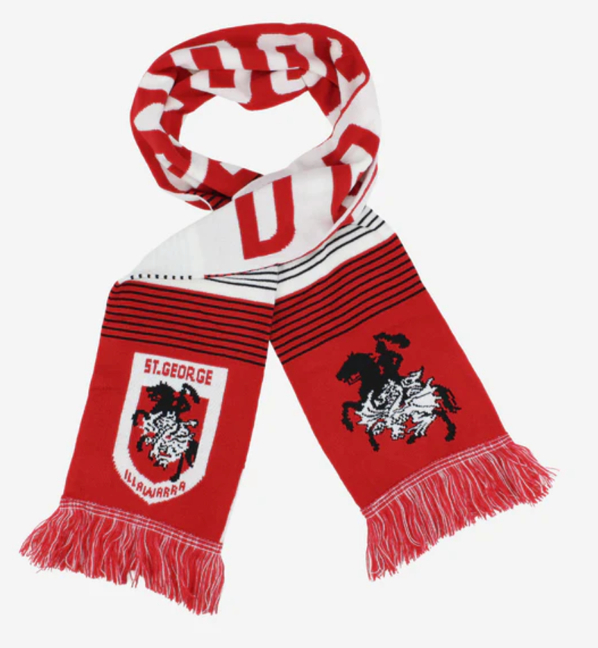 St George Dragons Linebreak Scarf