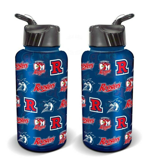 Sydney Roosters 1L Flip Lid Water Bottle