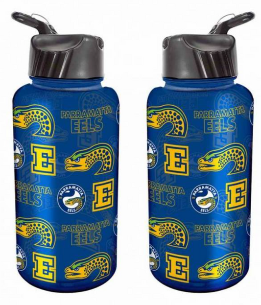 Parramatta Eels 1L Flip Lid Water Bottle