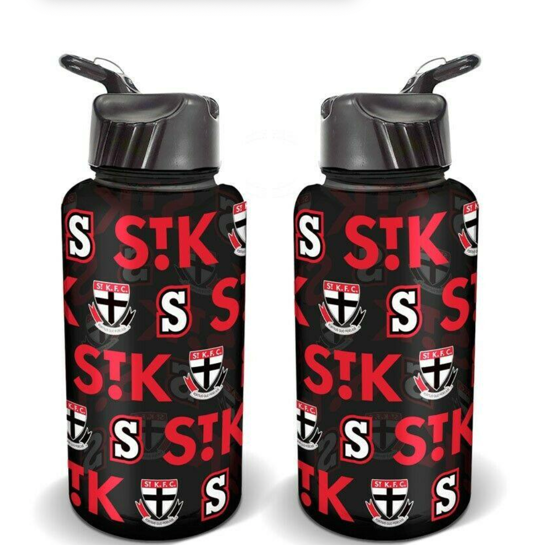 St Kilda 1L Flip Lid Water Bottle