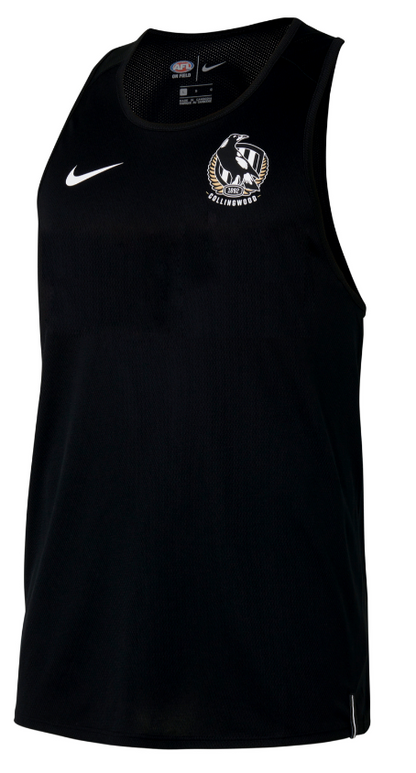 Collingwood Magpies Nike Mens Training Singlet