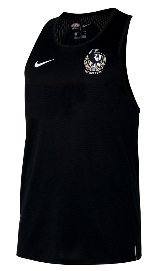 Collingwood Magpies Nike Mens Training Singlet