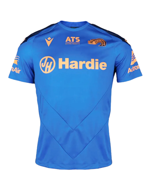 Parramatta Eels 2025 Mens Eel Blue Training Shirt