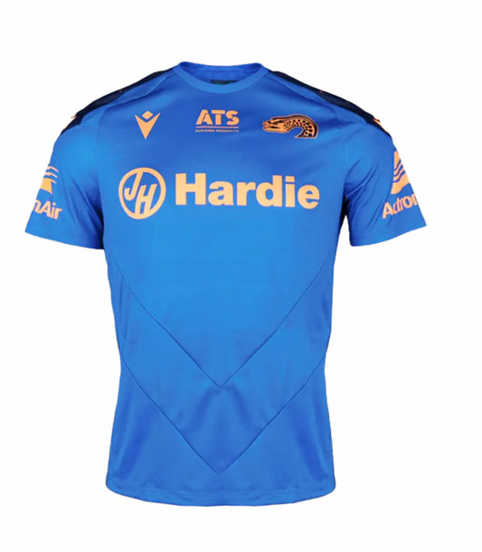 Parramatta Eels 2025 Mens Eel Blue Training Shirt