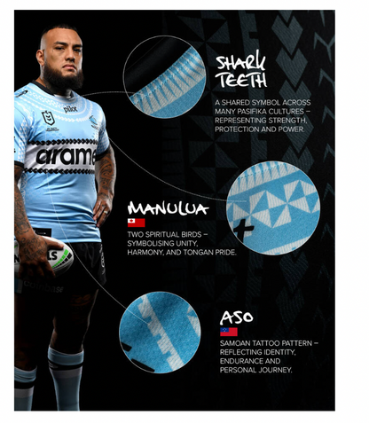 Cronulla Sharks Mens Pasifika Jersey