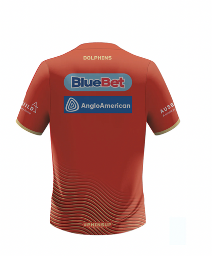 Redcliffe Dolphins Mens Tranining Tee