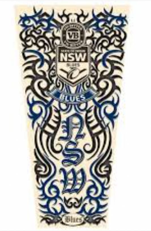 NSW Blues Tattoo Sleeve