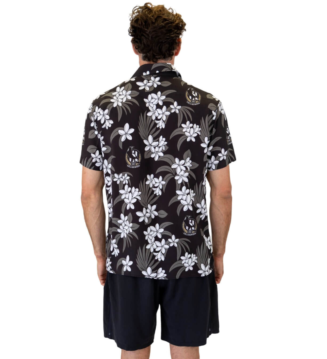 Collingwood Magpies Mens Reef Hawaiian Shirt