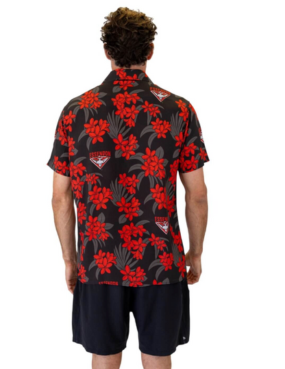 Essendon Bombers Mens Reef Hawaiian Shirt