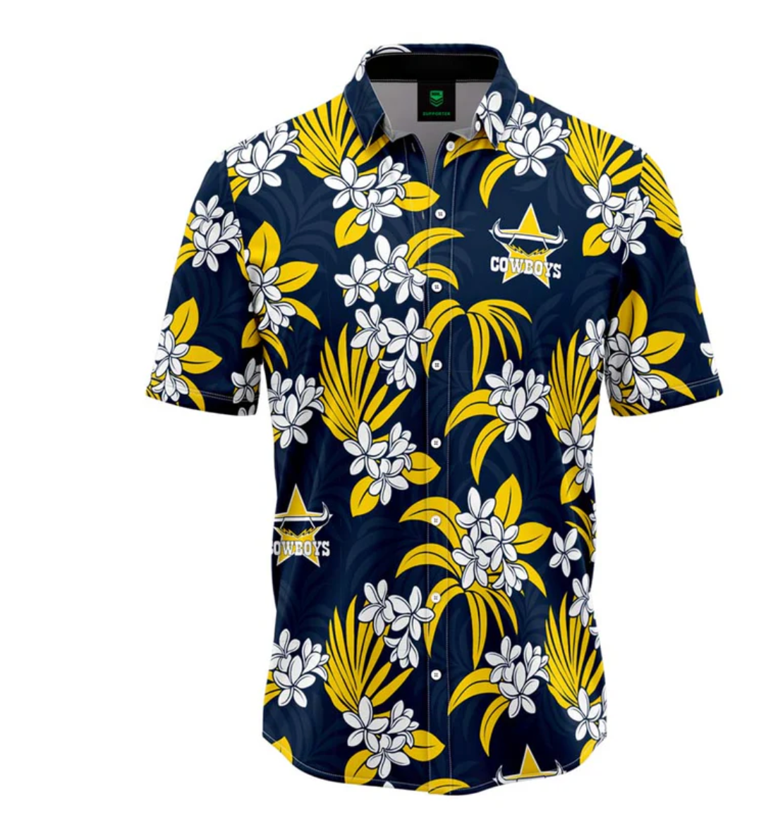Cowboys Mens Reef Hawaiian Shirt