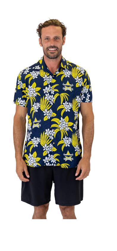 Cowboys Mens Reef Hawaiian Shirt