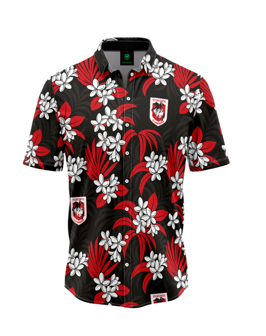 Dragons Mens Reef Hawaiian Shirt