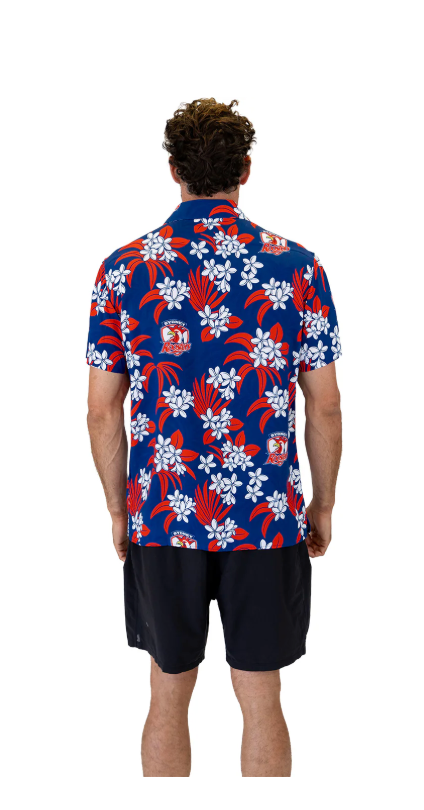 Roosters Mens Reef Hawaiian Shirt