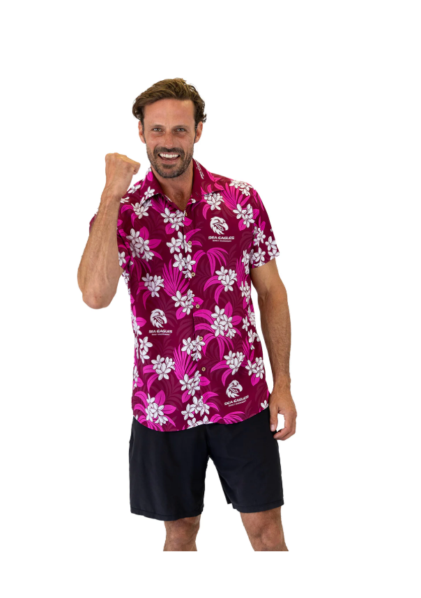 Sea Mens Eagles Reef Hawaiian Shirt
