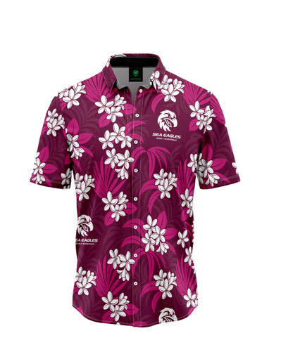 Sea Mens Eagles Reef Hawaiian Shirt