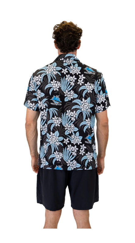 Sharks Mens Reef Hawaiian Shirt