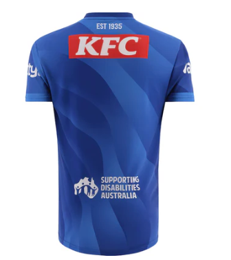 Canterbury Bankstown Bulldogs Mens 2026  Warm Up Tee (Blue)