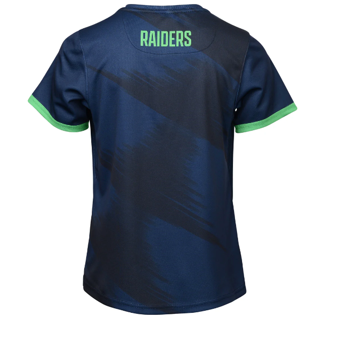 Canberra Raiders Youth Training Tee Navy