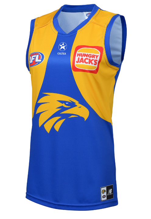 West Coast Eagles New Balance Men's Home Guernsey