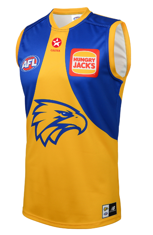 West Coast Eagles New Balance Youth Clash Guernsey