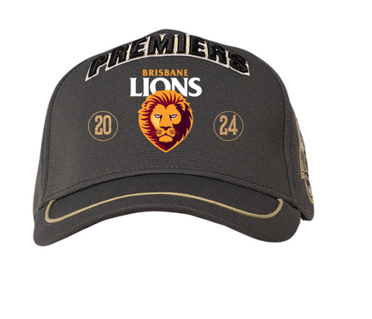 2024 Premiers Cap Brisbane Lions (Brown)