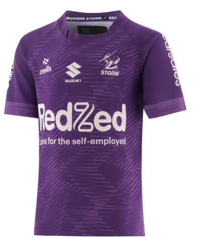 Melbourne Storm O'Neills 2025 Purple Youth Training Tee