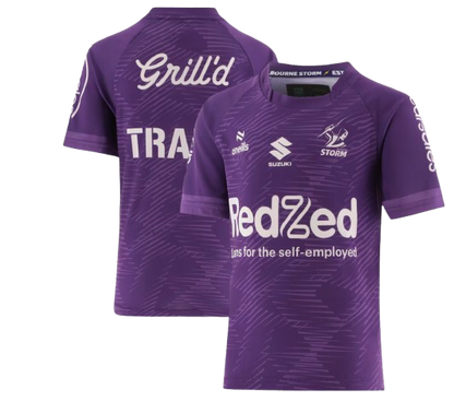 Melbourne Storm O'Neills 2025 Purple Youth Training Tee