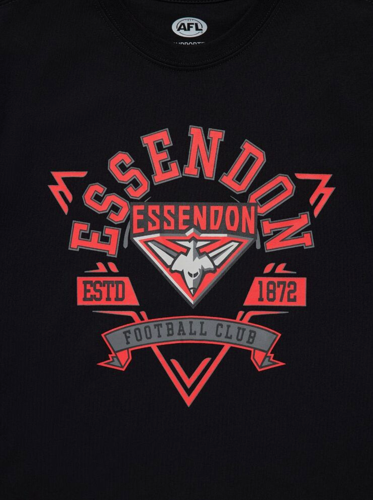 Essendon Bombers Youths Banner Tee